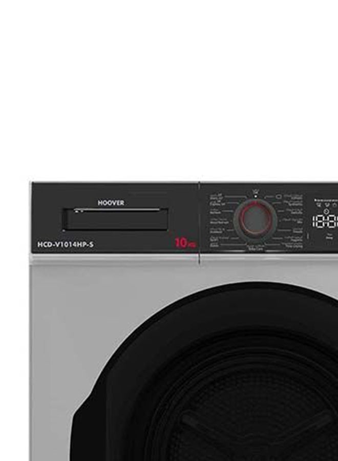 HOOVER 10Kg Front Loading Tumble Dryer,16 Programs, Condenser/Heat Pump, Sensor Drying,Knob & Touch Control Panel, Anti Crease,Child Lock, Silver,1 Year Warranty, Made in Turkey - HCD-V1014HP-S 10 kg 1000 W HCD-V1014HP-S Silver - Image 2