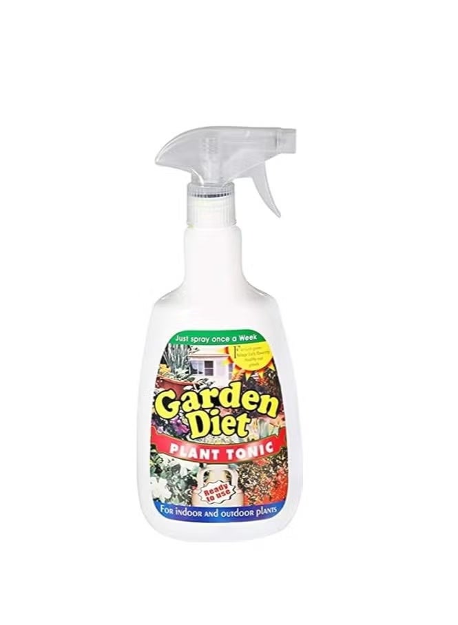 Garden Diet Plant Tonic Liquid Fertilizer For Indoor & Outdoor Plants (860ml)