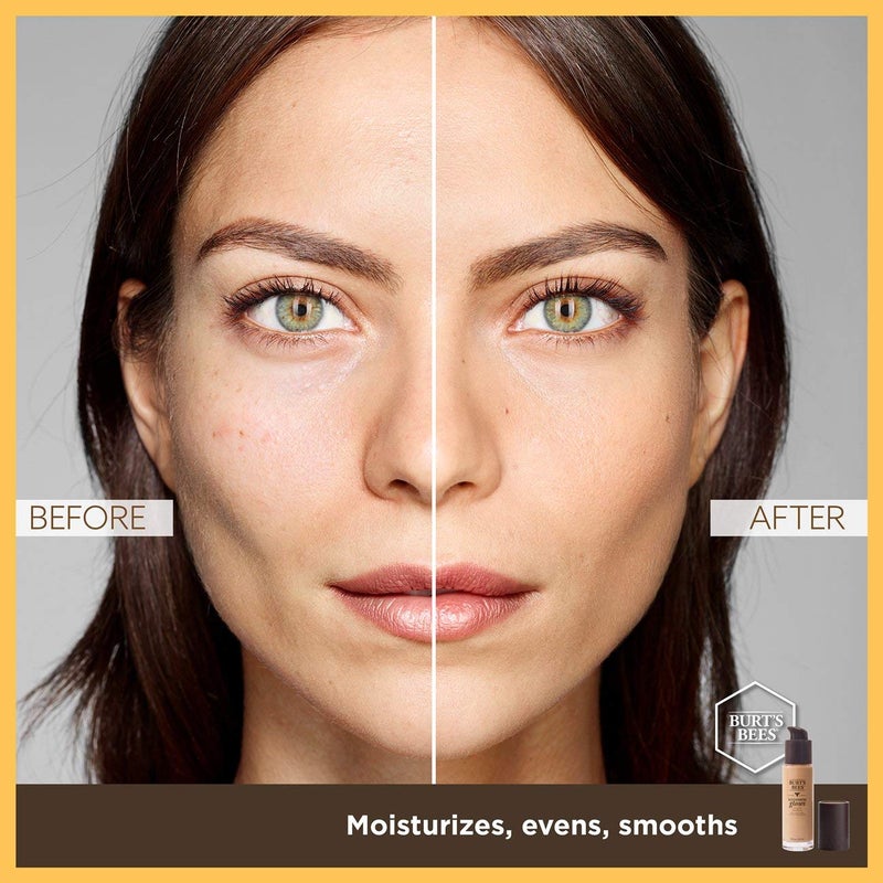 Burt's Bees BURTS BEES Walnut Goodness Glows Liquid Makeup, 1 FZ - Image 4