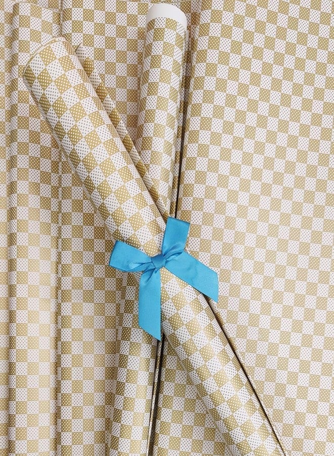 Tera13 TERA 13 Golden Brown Gift Wrapping Paper Sheet, Gift Wrap Roll, Gift Cover Rapping Paper, Gift Packing Materials, Paper Bag Making Sheets, Large Gift Packing Paper (10pcs) - Image 1