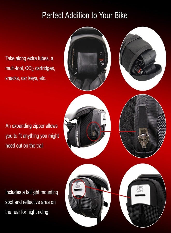 MSR™ Bike Bag, Seat Bag Black - Image 2