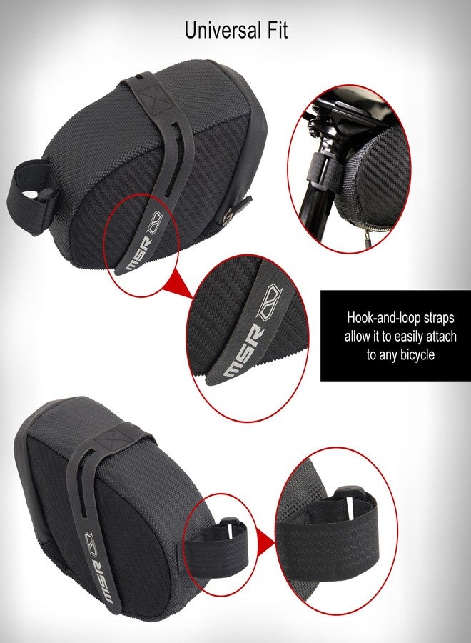MSR™ Bike Bag, Seat Bag Black - Image 4