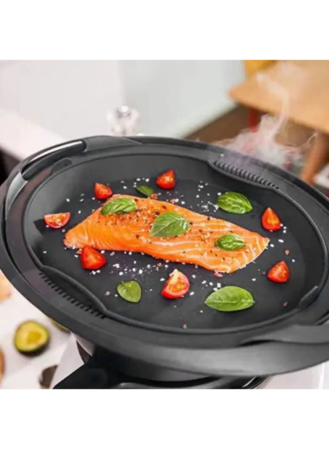Silicone Heating Pan For Thermomix Accessory Heat Resistant Food Grade Baking Tray 1pc - Image 2