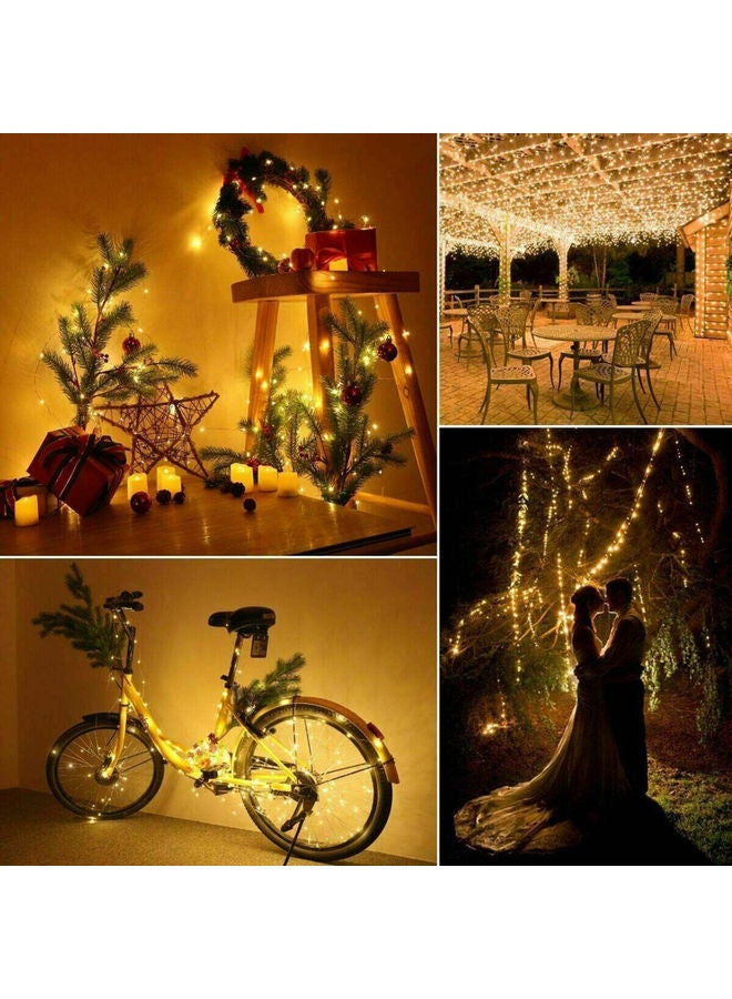 NIBEMINENT Solar Panel String Copper Wire Light Green - Image 4