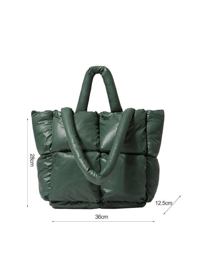 YFGBCX Puffer Tote Bag for Women - Image 5