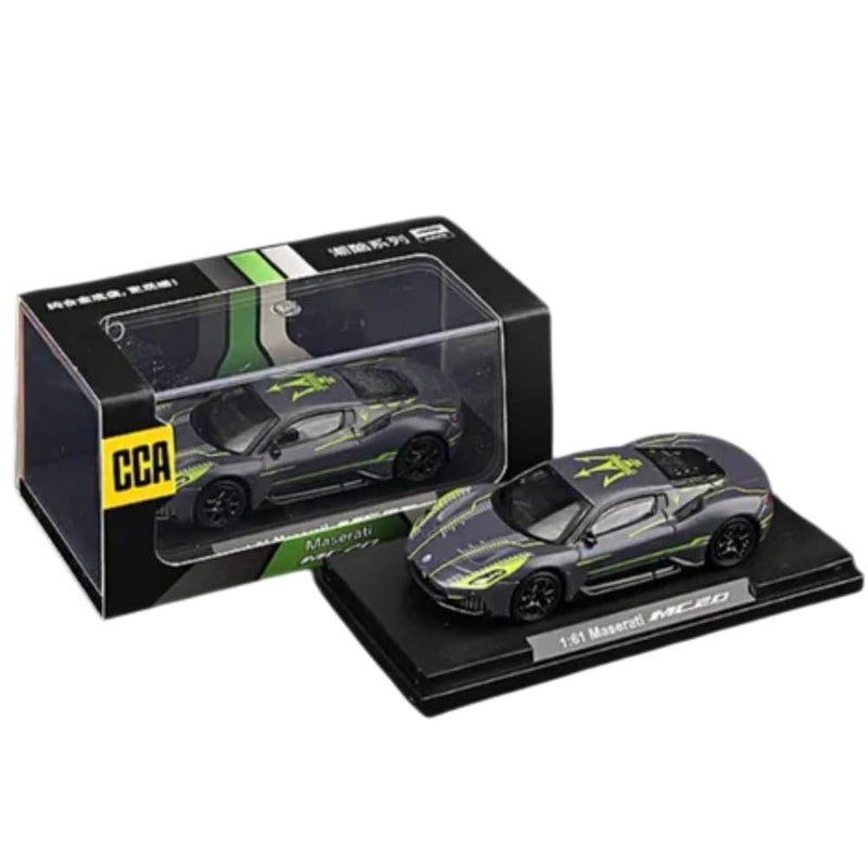 SMALL CLAP CCA 1:64 Acrylic Maserati MC20 Collection Cool Car Series 3+ Years (Grey) - Image 3