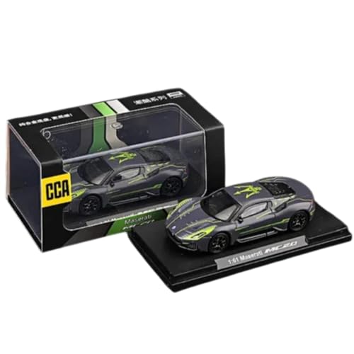 SMALL CLAP CCA 1:64 Acrylic Maserati MC20 Collection Cool Car Series 3+ Years (Grey) - Image 1