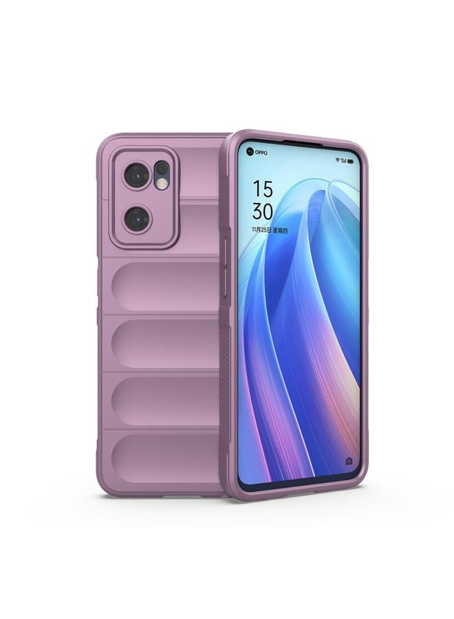 S-TOP Case For OPPO Reno7 5G Global / Find X5 Lite Magic Shield TPU + Flannel Phone Case - Image 1