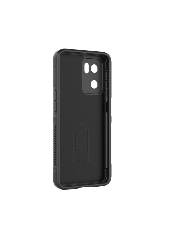S-TOP Case For OPPO Reno7 5G Global / Find X5 Lite Magic Shield TPU + Flannel Phone Case - Image 3