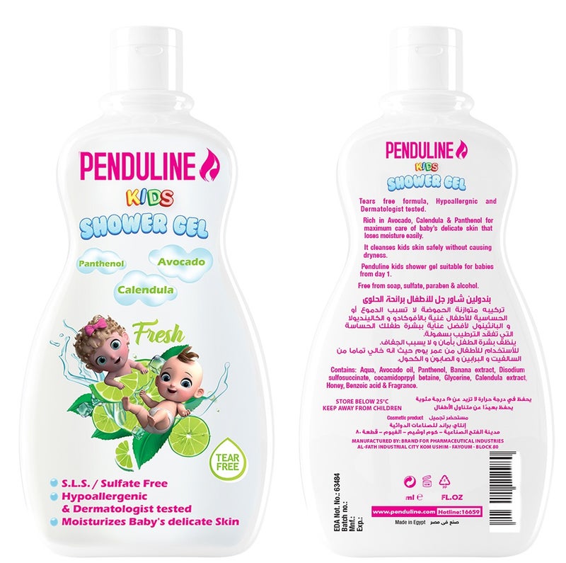 Penduline Kids Shower Gel fresh | 65 Ml | Sulfate Paraben Free |Cleansing and moisturizing - Image 3