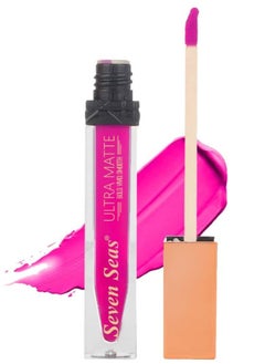 Seven Seas Seven Seas Ultra Smooth Matte Liquid Lipstick Smooth Lip Color Weightless Finish Long Lasting Matte Liquid Lipstick for Women Rose 2  - Image 1