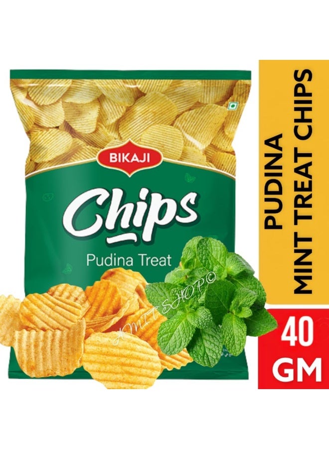 Bikaji Bikaji Potato Chips Pudina Treat - Image 3