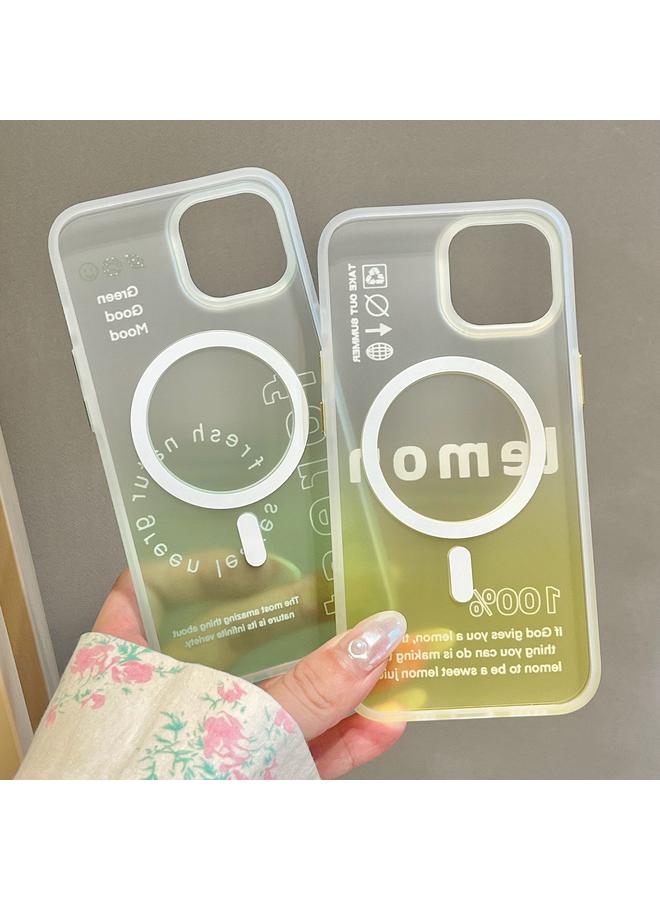 اس-توب حافظة لهاتف iPhone 12، حافظة هاتف MagSafe مزدوجة الطبقات متدرجة اللون - Image 3