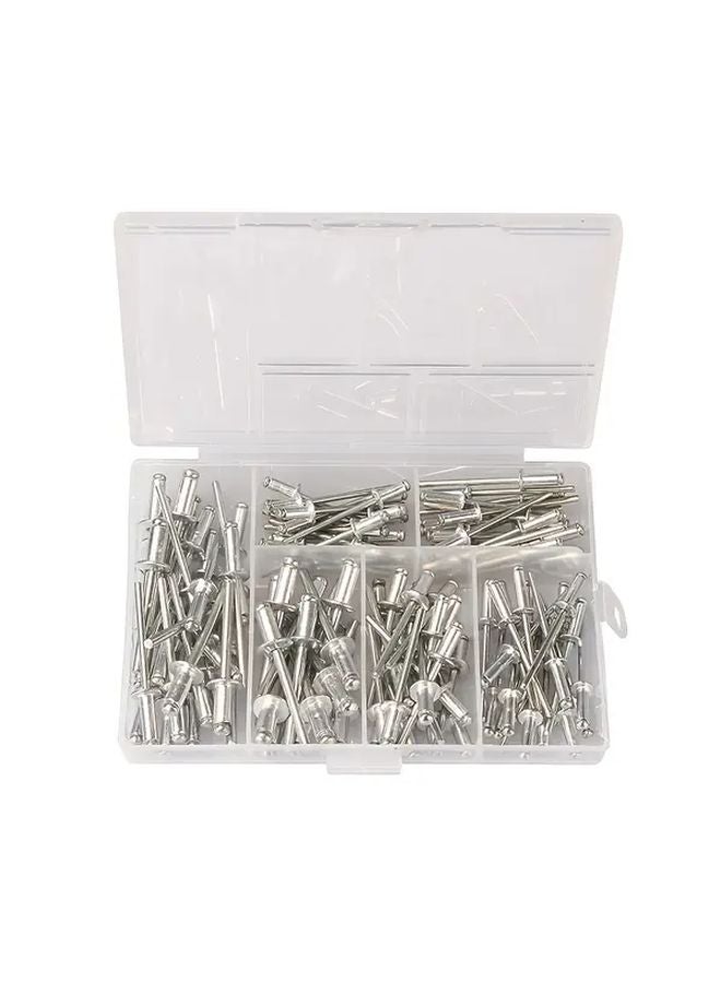 120pcs Rivet Set Durable Metal Alloy Manual Tool Kit For Solid Metal Connections - Image 4