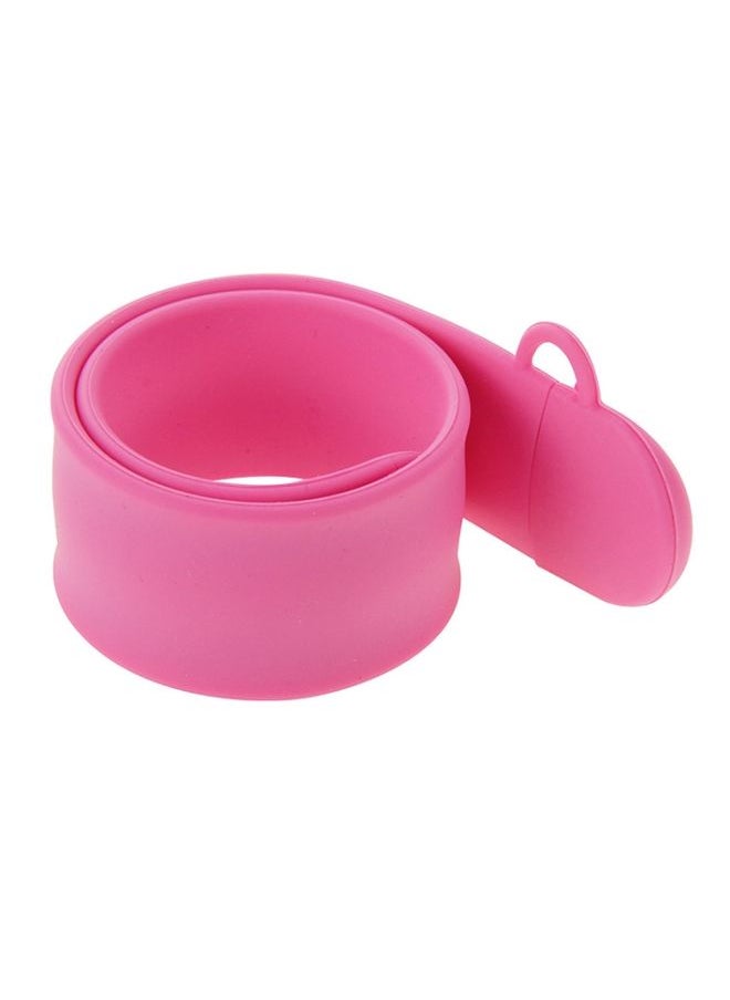 BURAQ Silicone Bracelet USB Flash Disk with 32GB Memory(Pink)  - Image 1