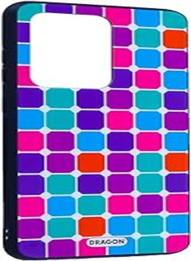 Dragon Glass Back Cover Hard Slim Creative Case Colorful Desing For Samsung Galaxy S11 Plus, S20 Ultra - Multi Color