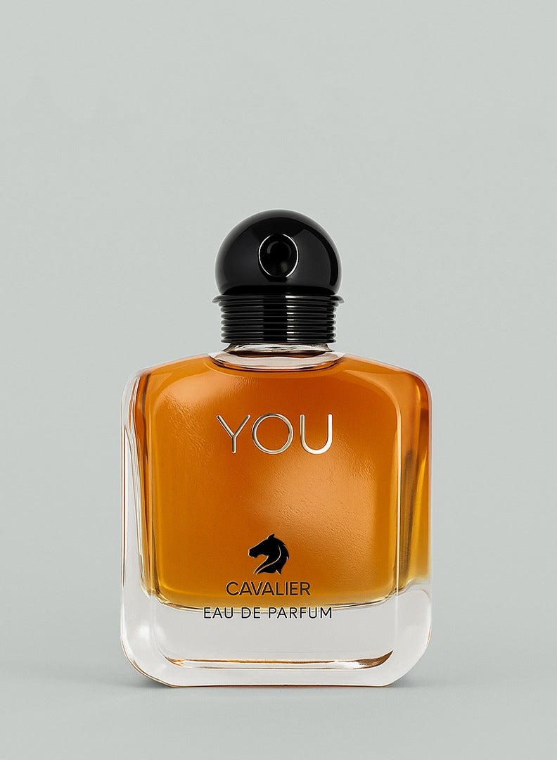 كافاليير بيرفيوم عطر سيجنتشر للرجال، ذا كافالير يو، أو دو بارفان، 100 مل | عطر يدوم طويلًا للرجال بنفحات الفانيليا والعنبر والقرفة - Image 5