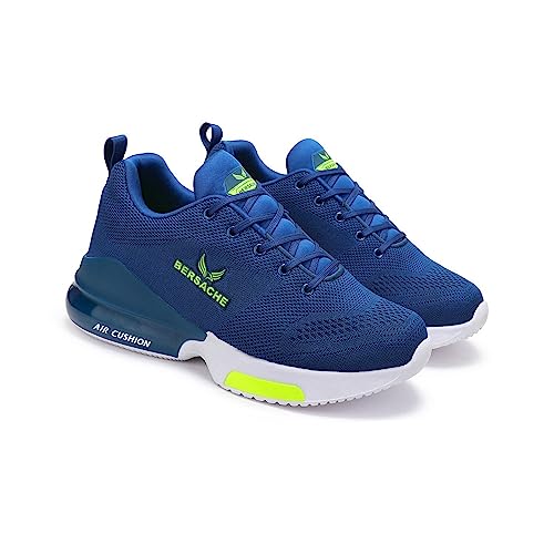 Bersache Lightweight Casual Shoes Sole, Sneakers, Outdoor, Walking Blue Shoes For Men - 6 Uk - Image 1