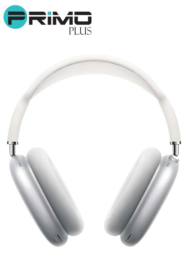 Generic - P9 Bluetooth Over-Ear Headphones Silver - Image 1