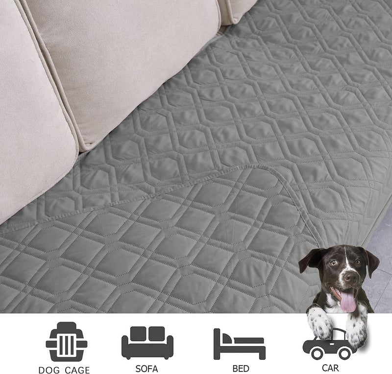Ameritex Waterproof Blanket Reversible Dog Bed Cover Pet Blanket for Furniture Bed Couch Sofa - Image 4