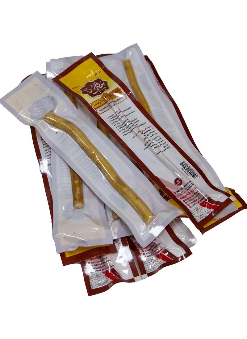 SUNDUS Miswak box containing 12 treated hygienic miswak Stick in airless packages with a case.  - Image 2