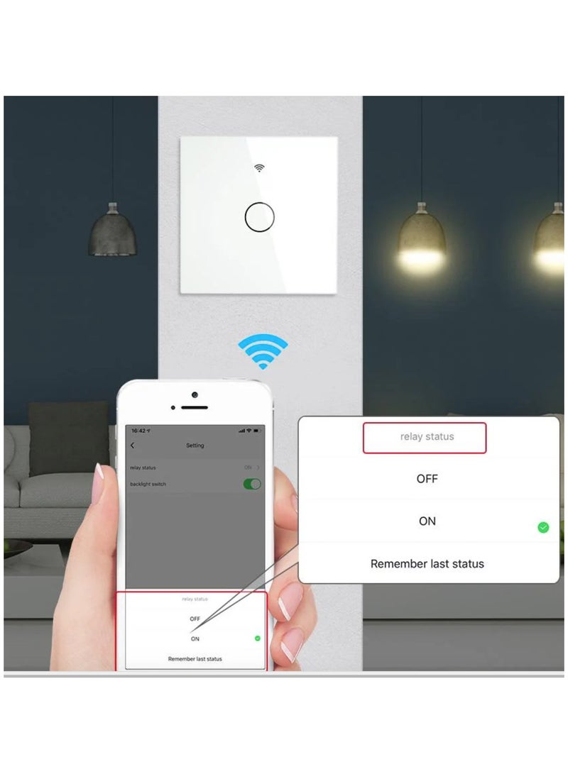 TUYA Smart Light Touch Switch 220V No Neutral - Image 4