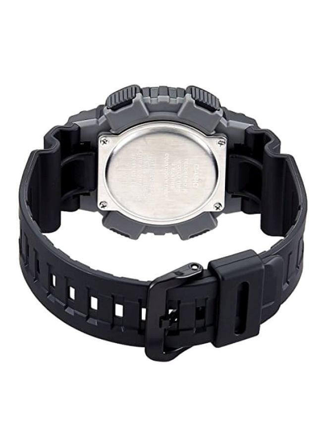 CASIO Men Youth Analog & Digital Watch AEQ-110W-1BVEF - 47 mm - Black - Image 2
