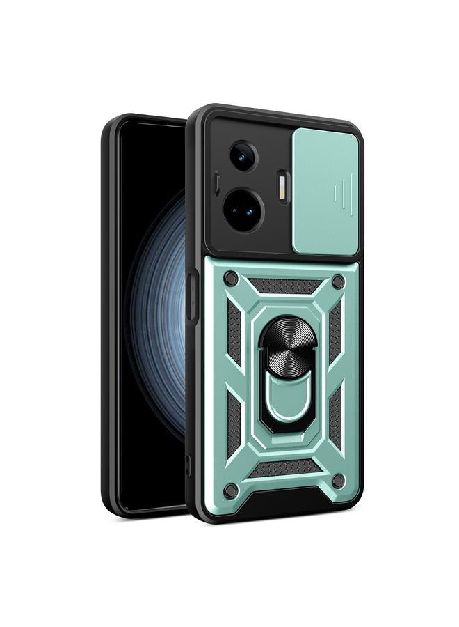 اس-توب جراب لهاتف Realme GT3 5G بتصميم غطاء كاميرا منزلق من مادة TPU الهجينة لهاتف الكمبيوتر الشخصي - Image 1