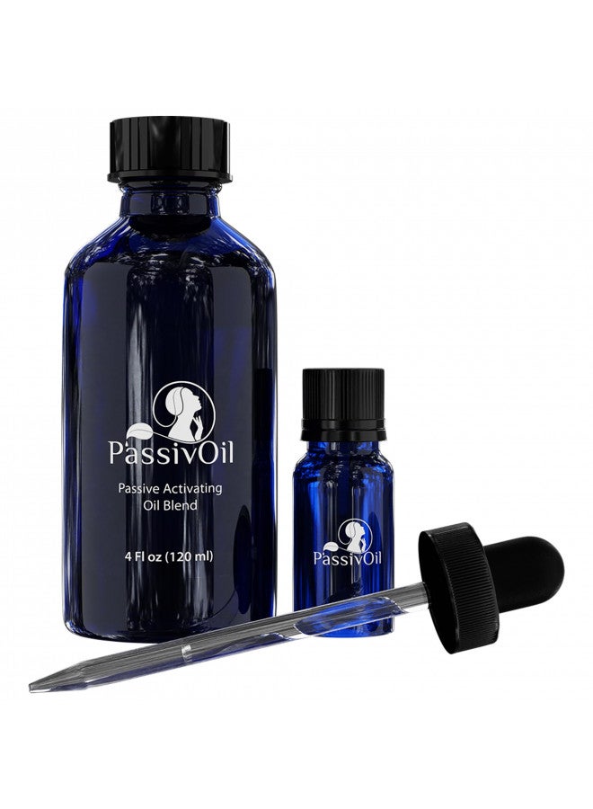 NaturalSlim PassivOil - Therapeutic Grade Essential Oil Blends for Skin & Aromatherapy - High Purity for Relaxation & Sleep Essential Oil with Lavender, Frankincense, Ylang-Ylang, Coconut Oil (120 ml)