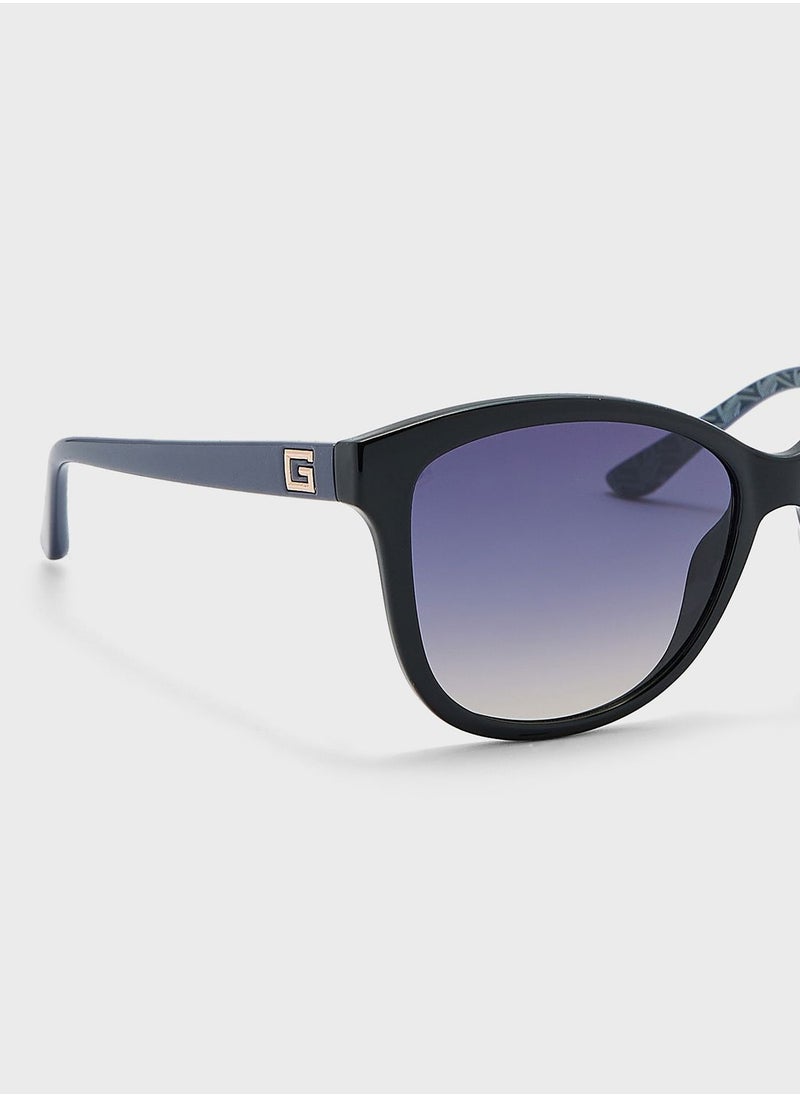 GUESS Butterfly Shape Sunglasses  - Image 4