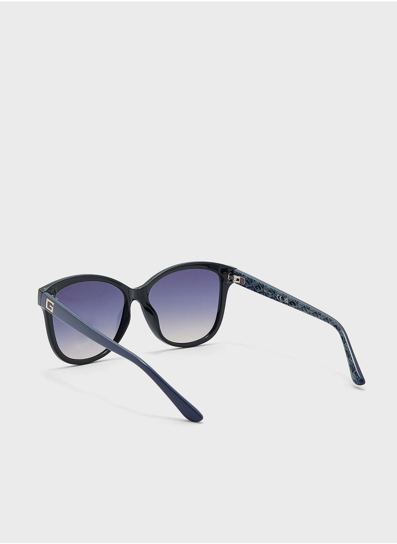 GUESS Butterfly Shape Sunglasses  - Image 3