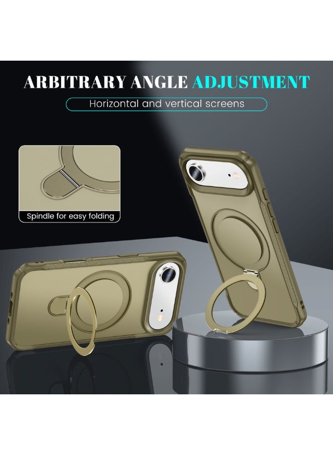 general Case for Apple iPhone 17 Air with Magnetic Kickstand  Skin - friendly Texture - Image 4