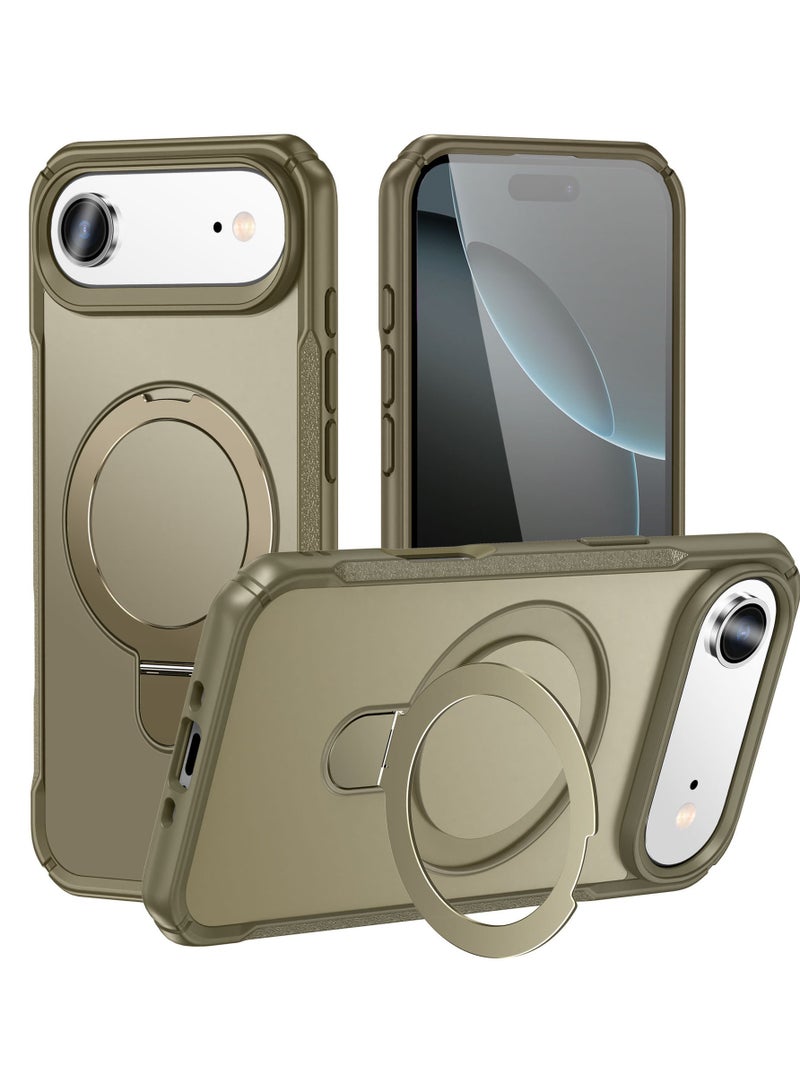 general Case for Apple iPhone 17 Air with Magnetic Kickstand  Skin - friendly Texture - Image 1