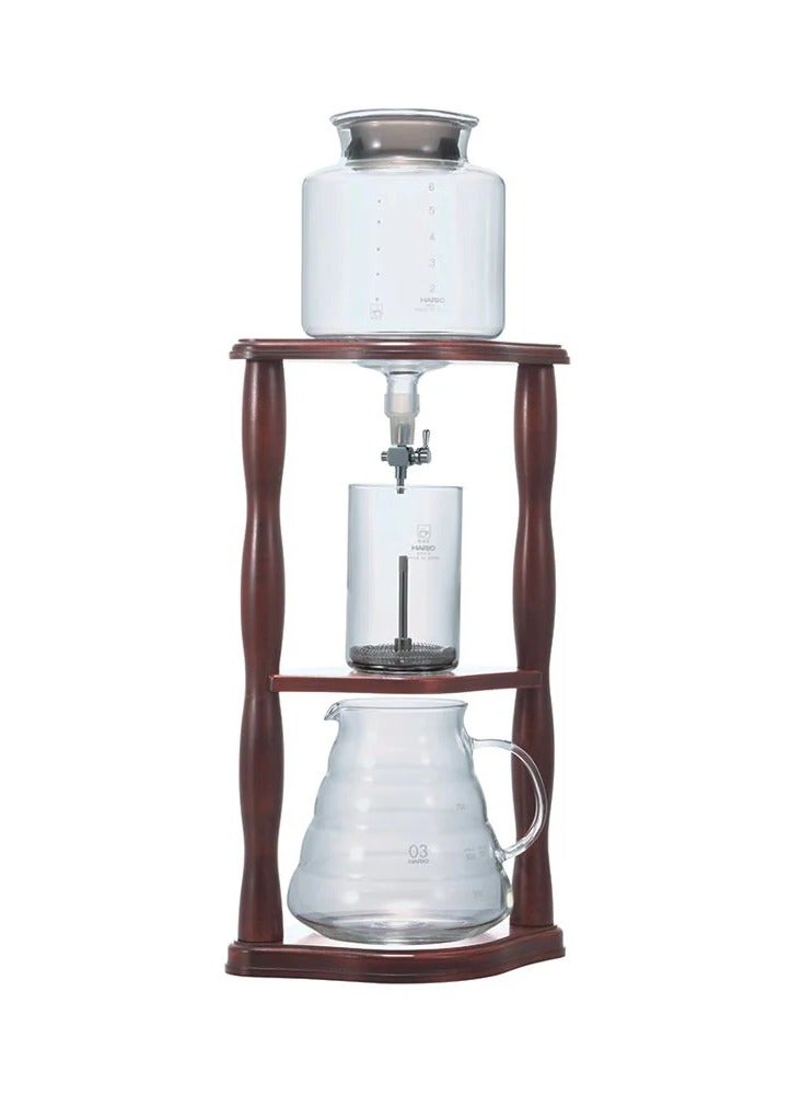 Hario Wooden Cold Brew Drip Coffee Maker Tower - 6 Cups - Image 1