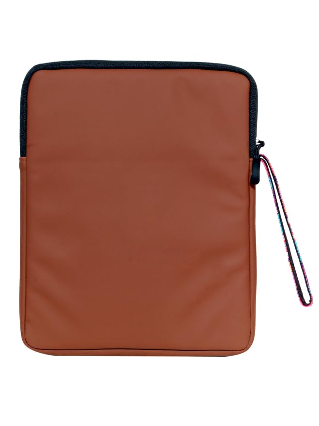 ProElite Tablet Sleeve Case Cover for Upto 11.5" for iPad 10.2/Air 10.9/Pro 11/ Samsung/Lenovo/Galaxy Tab A9 Plus/S8/S9/Realme Pad/Honor Pad X9/Xiaomi Mi pad 7/Redmi Pad/Oneplus Pad, Brown Paisley - Image 3