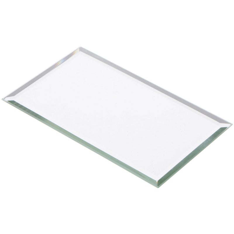 Plymor Plymor 3 x 5 Rectangle 3mm Thick Beveled Glass Mirror Pack of 6 