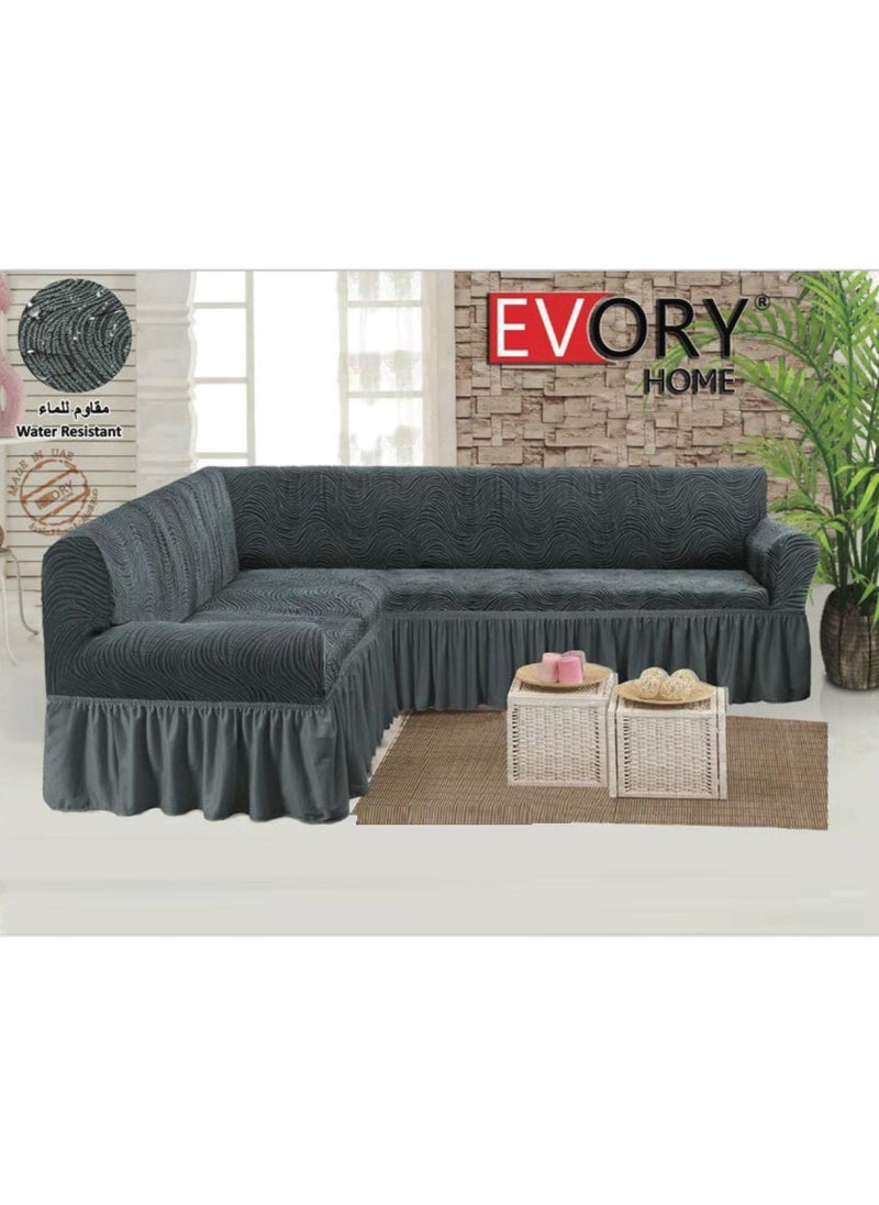 EVORY HOME Sofa Covers Waterproof L Shape 5.5 Meter Water Resistant  - Image 1