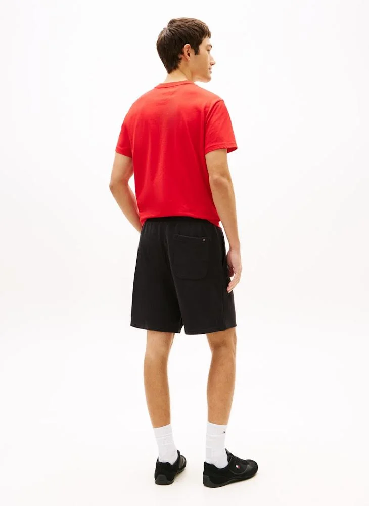 TOMMY JEANS Sueded Terry Signature Logo Sweat Shorts