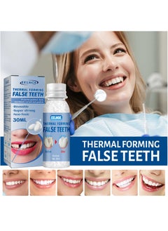 EELHOE Thermal Forming False Teeth Tooth Repair Kit Tooth Repair Granules for Missing and Broken Tooth Temporary Teeth Filling Repair Kit  - Image 2