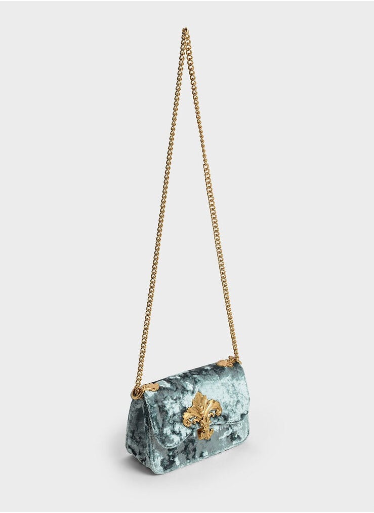 Charles & Keith - Chain Handle Shoulder Bag - Image 1