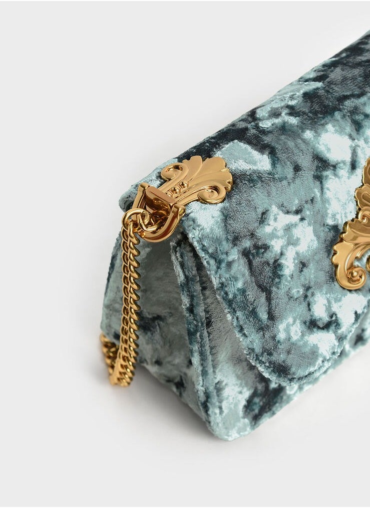 Charles & Keith - Chain Handle Shoulder Bag - Image 1