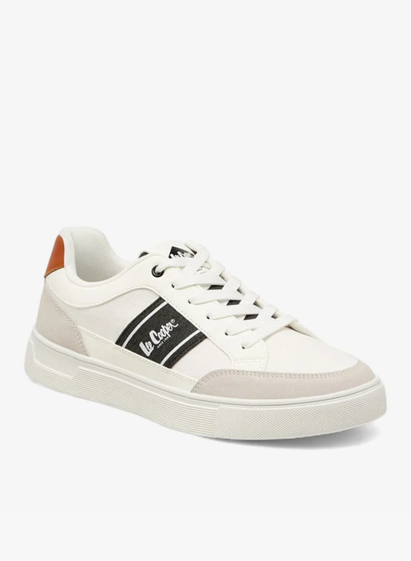 Lee Cooper Men's Panelled Lace-Up Sneakers