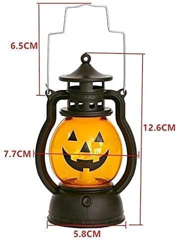 Generic 1 Pcs Halloween Dec Prop Pumpkin Witch Lantern Hand Skull Lamp Portable Nightlight Ghosty Light 1pcs ramdon lamp  - Image 5