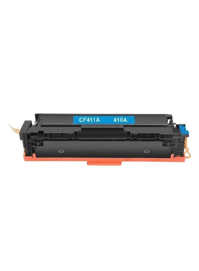 410A Cyan With Update Chip Toner Cartridge Is Compatible with HP Color LaserJet Pro M452, Pro MFP M477fdn, Pro MFP M477fdw (CF411A Cyan) - Image 1