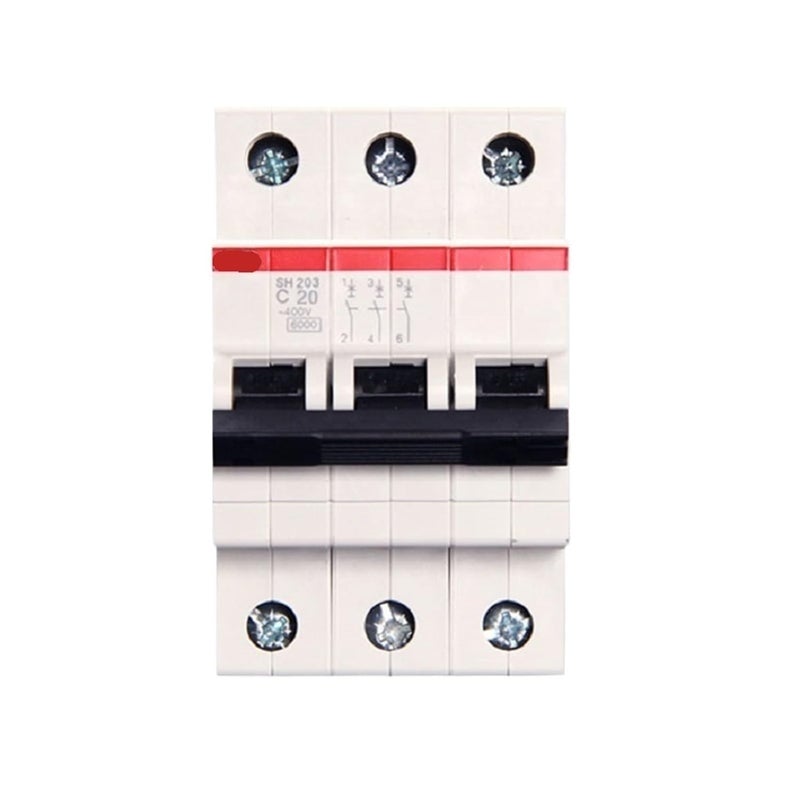 SH200 قاطع دائرة مصغر 1P N 3A النوع C من 1A إلى 63A - Image 5