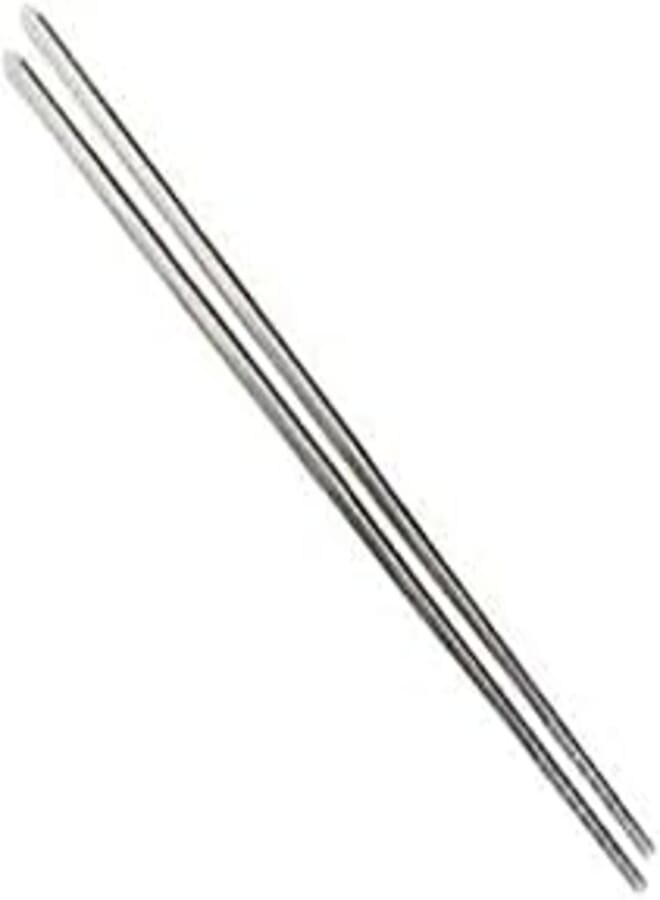 عيدان تناول الطعام الكورية المصنوعة من الفولاذ المقاوم للصدأ