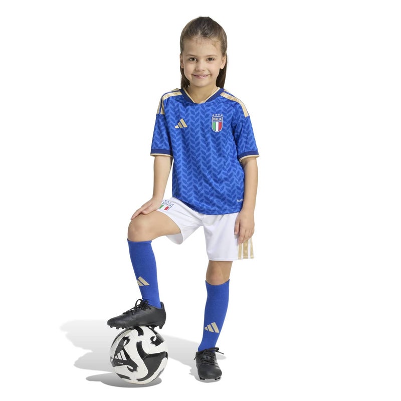 Adidas Italy 26 Home Kids Set - Image 5