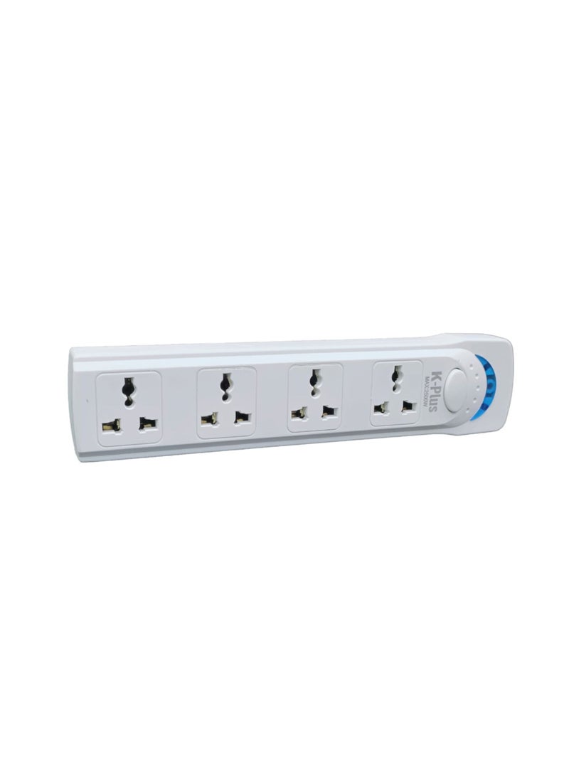 KPlus KPLUS 4 Way 3 Meter Extension Cord Power Cord Power Strip with Switch  - Image 4