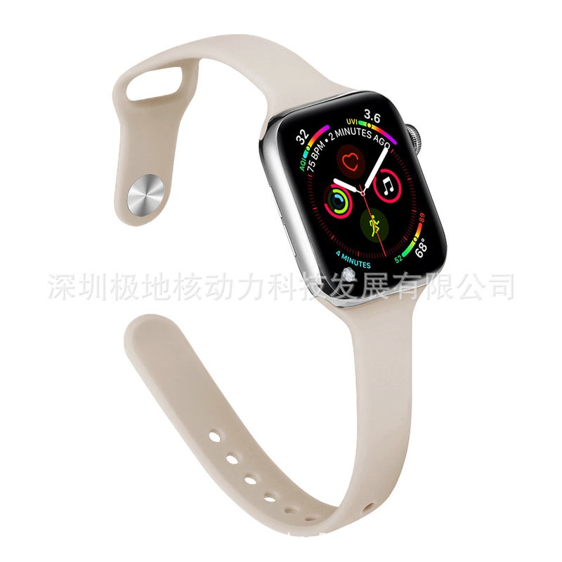 Tmall Sale For Applewatch Watch Band Slimming Silicone Watch Band Apple Watch Band S9Ultras8 - Image 5