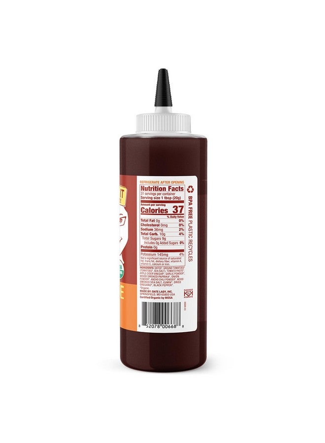 DATE LADY Organic BBQ Sauce | Gluten Free | Paleo Friendly | No Corn Syrup or Cane Sugar | No Added Flavors or MSG (22 Oz) Vegan Sauce - Image 1